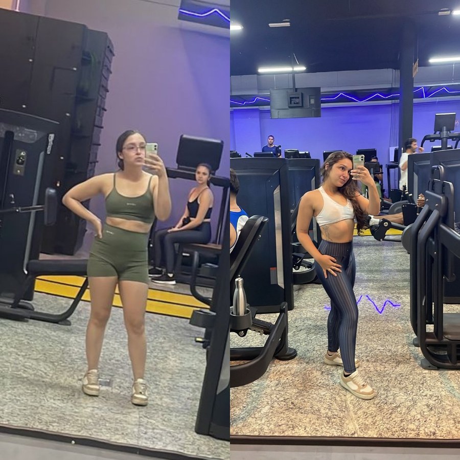 Antes e depois — Fabiana Martins